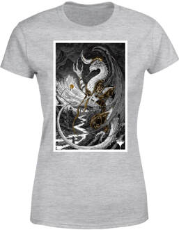 Magic The Gathering Bolas Poster Art Women's T-Shirt - Grey - 3XL Grijs