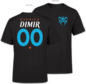 Magic The Gathering Dimir Sports T-Shirt - Zwart - S - Zwart