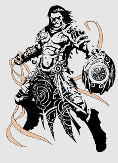 Magic The Gathering Gideon Character Art Dames T-shirt - Grijs - S