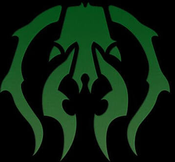 Magic The Gathering Golgari Symbol Dames T-Shirt - Zwart - XS - Zwart