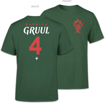 Magic The Gathering Gruul Sports T-Shirt - Donkergroen - L