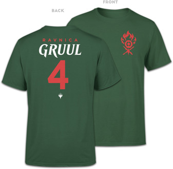 Magic The Gathering Gruul Sports T-Shirt - Donkergroen - XL