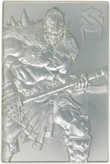 Magic the Gathering Ingot Garruk Wildspeaker Limited Edition (silver plated)