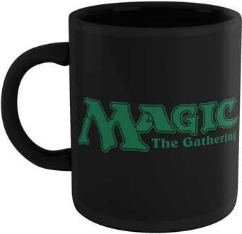 Magic The Gathering Magic: The Gathering Forest Mana Symbol Mug - Black Zwart