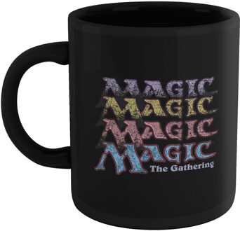 Magic The Gathering Magic: The Gathering Logo Multiply Mug - Black Zwart