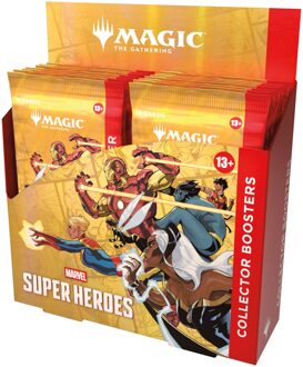 Magic: The Gathering Marvel Super Heroes Collector Booster Box (12 Packs)