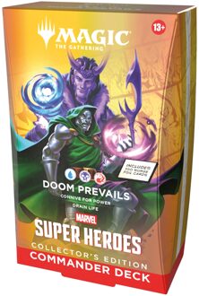 Magic: The Gathering Marvel Super Heroes Collector’s Edition Commander Deck - Doom Prevails