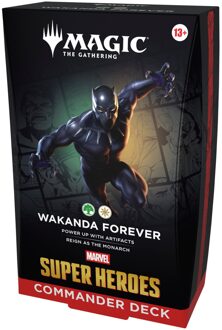Magic: The Gathering Marvel Super Heroes Commander Deck - Wakanda Forever