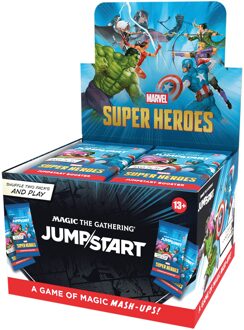 Magic: The Gathering Marvel Super Heroes Jumpstart Booster Box (24 Packs)