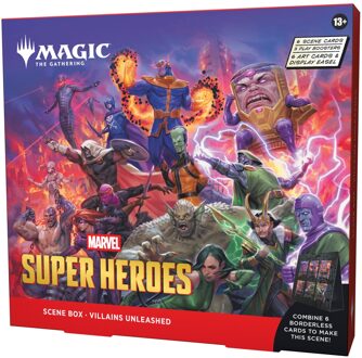 Magic: The Gathering Marvel Super Heroes Scene Box - Villains Unleashed