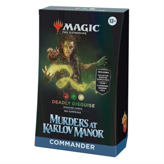 Magic The Gathering Murders at Karlov Manor Deadly Disguise Commander Deck