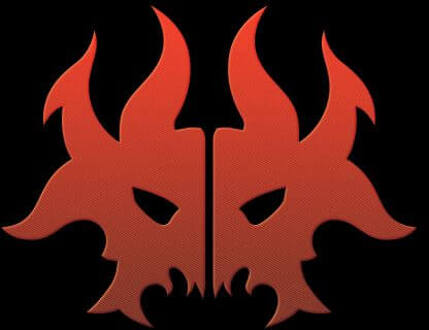 Magic The Gathering Rakdos Symbol Dames T-Shirt - Zwart - S - Zwart
