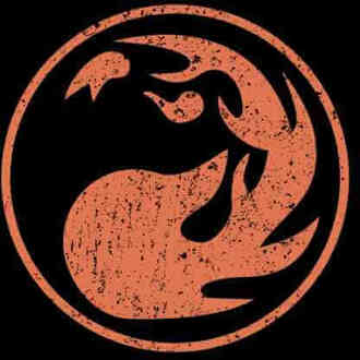 Magic The Gathering Red Mana T-shirt - Zwart - 3XL