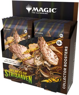Magic: The Gathering Secrets of Strixhaven - Collector Booster Box (12 Packs)