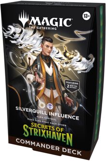 Magic: The Gathering Secrets of Strixhaven Commander Deck - Silverquill Influence