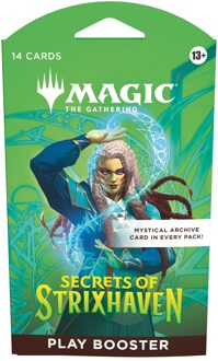 Magic: The Gathering Secrets of Strixhaven - Play Booster (1 Pack of 14 Cards)