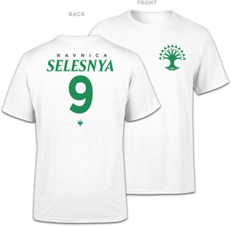 Magic The Gathering Selesnya Sports T-Shirt - Wit - S - Wit