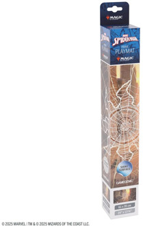 Magic The Gathering - Shiny Playmat Spider-Man Plains