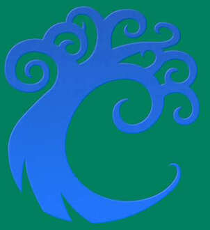 Magic The Gathering Simic Symbol Trui - Groen - XL - Kelly Green