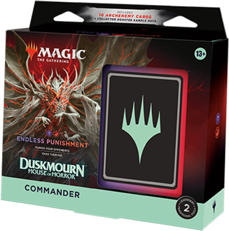 Magic The Gathering TCG Duskmourn Endless Punishment Commander Deck