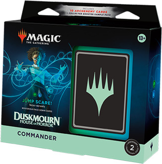 Magic The Gathering TCG Duskmourn Jump Scare Commander Deck