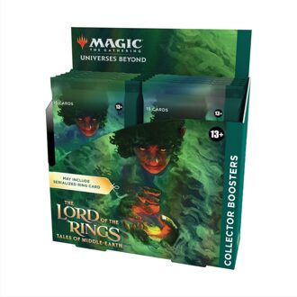 Magic The Gathering The Lord Of The Rings: Tales Of Middle-Earth Collector Booster Box (12 Packs)