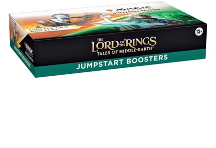 Magic The Gathering The Lord Of The Rings: Tales Of Middle-Earth Jumpstart Booster Box (18 Packs)