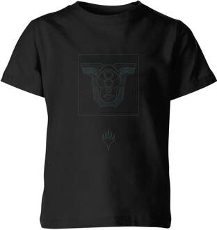 Magic: The Gathering Theros: Beyond Death Mask Kids' T-Shirt - Black - 98/104 (3-4 jaar) Zwart - XS
