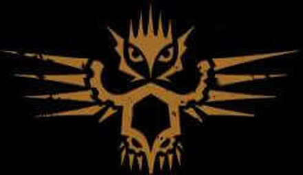 Magic: The Gathering Theros: Beyond Death Owl Emblem Hoodie - Black - L Zwart