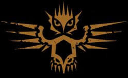 Magic: The Gathering Theros: Beyond Death Owl Emblem Women's T-Shirt - Black - M Zwart