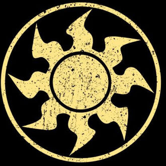 Magic The Gathering White Mana Dames T-shirt - Zwart - 3XL