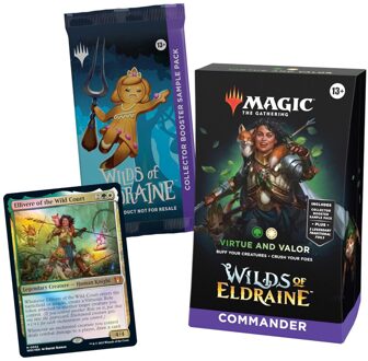 Magic The Gathering Wilds Of Eldraine Virtue and Valor Commander Deck