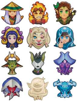 Magic: The Gathering World Pin Badge Mystery Pin Badge Display (12)