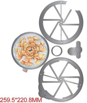 Magic Windows Sets Metalen Stansmessen Stencil Voor Diy Scrapbooking Embossing Fotoalbum Decoratie Papieren Kaarten Craft H3255