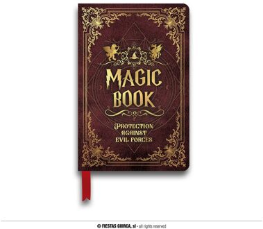 Magic Wizard Boek Multikleur - Print