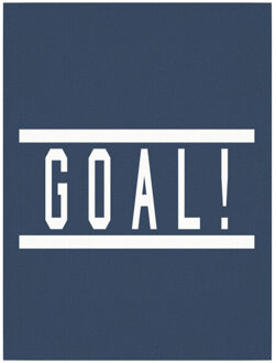 Magical Football Pyjama Jongens blauw - wit - 110/116