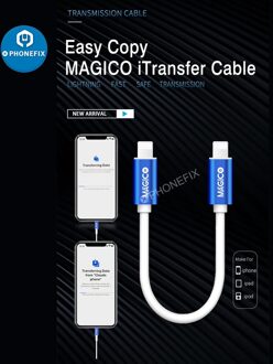 Magico Bliksem Bliksem Otg Kabel Data Foto Bestandsoverdracht Kopiëren Magico Itransfer Kabel Voor Iphone 8-12 pro Ipad