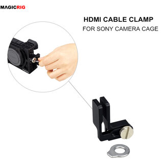 Magicrig Hdmi-Compatibele Kabel Klem Lock Klem Voor A6600 /A6500 /A6400 /A6300 /A6000/Bmpcc 4K/Bmpcc 6K Camera Kooi