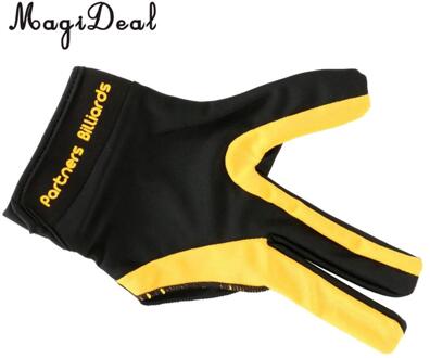 Magideal 1 Stuk Drie Vingers Full-Vinger Snooker Biljartkeu Biljart Handschoen Voor Rechterhand