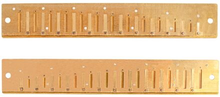 Magideal 10/24 Hole Harmonica Kam W/Riet C Sleutel Voor Alle Stijlen Van Muziek