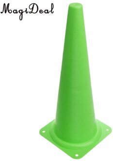 Magideal 48 Cm/18.9 "Tall Duurzaam Veiligheid Kegel Voor Sport Training, Voetbal, Paardensport, Bouw, verkeer, School groen