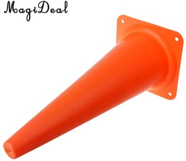 Magideal 48 Cm/18.9 "Tall Duurzaam Veiligheid Kegel Voor Sport Training, Voetbal, Paardensport, Bouw, verkeer, School oranje