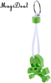 Magideal Duurzaam Eva Schedel Skelet Vormige Drijvende Sleutelhanger Boot Sleutelhanger Voor Yachting Zeilen Zwemmen Vissen Roeien Sport