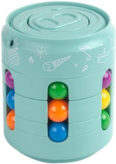 Magie Kan Spinning Top Kinderen Decompressie Speelgoed Vingertop Spinning Top Kinderen Decompressie Creatieve Puzzel Speelgoed groen