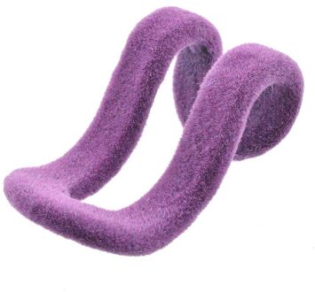 Magische Hanger Speciale Massaal Mini Haak Anti-slip Haak Mini Massaal Kleerhanger Closet Massaal Houder Paars