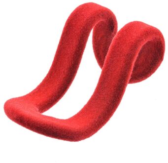Magische Hanger Speciale Massaal Mini Haak Anti-slip Haak Mini Massaal Kleerhanger Closet Massaal Houder Rood