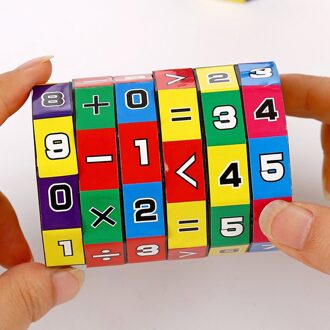 Magische Kubus Speelgoed Glijbaan Puzzels Leren En Educatief Speelgoed Kinderen Kids Wiskunde Numbers Puzzel Game