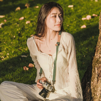 Maglink Quick Magnetic Buckle Shoulder Strap Lite Green