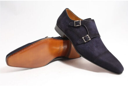 Magnanni 16016 d. gespschoenen Blauw - 42,5