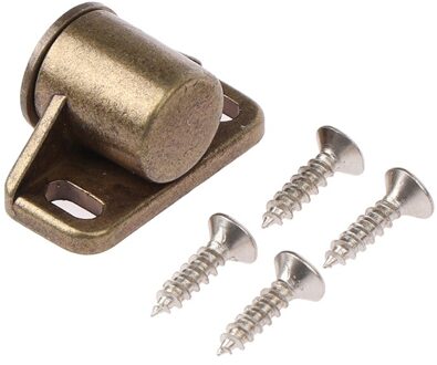 Magneet Deur Catch Sterke Magneten Deur Stop Demper Buffer Ronde Legering Kast Vangsten Voor Garderobe Hardware Meubelbeslag